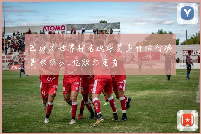 西班牙世界杯落选球员身价排行榜费尔明以1亿欧元居首
